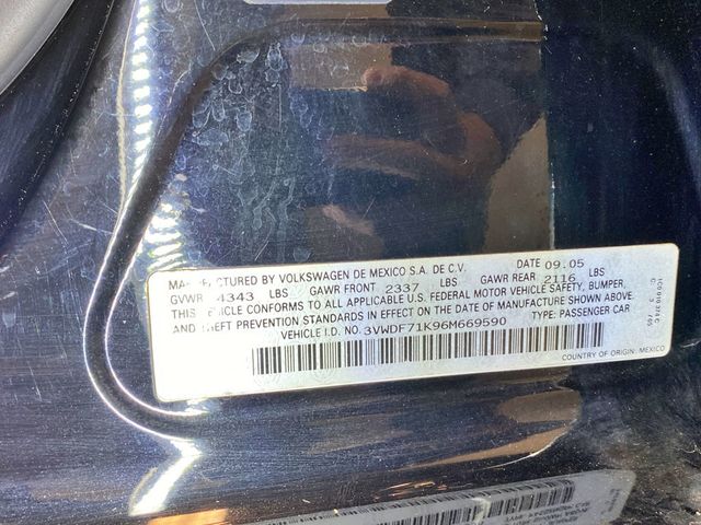 2006 Volkswagen Jetta Sedan 4dr 2.5L Automatic - 23021614 - 59