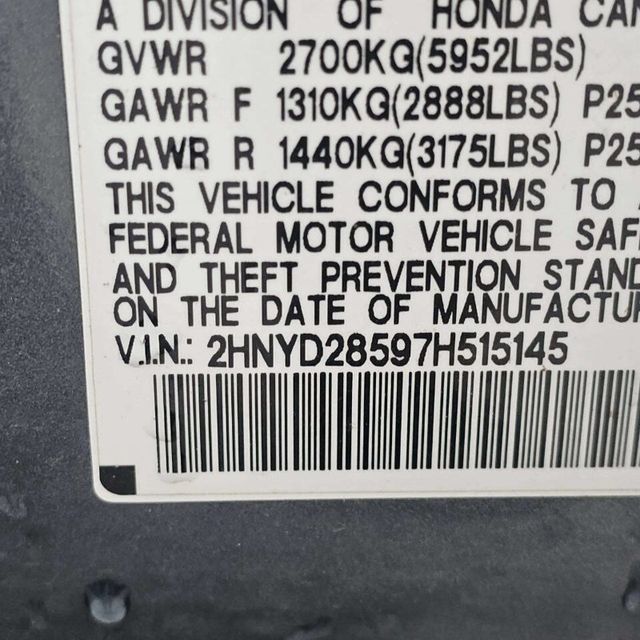 2007 Acura MDX 4WD 4dr Sport Pkg - 22961843 - 11