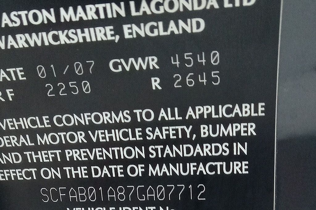 2007 Aston Martin DB9 2dr Coupe Manual - 21830752 - 44
