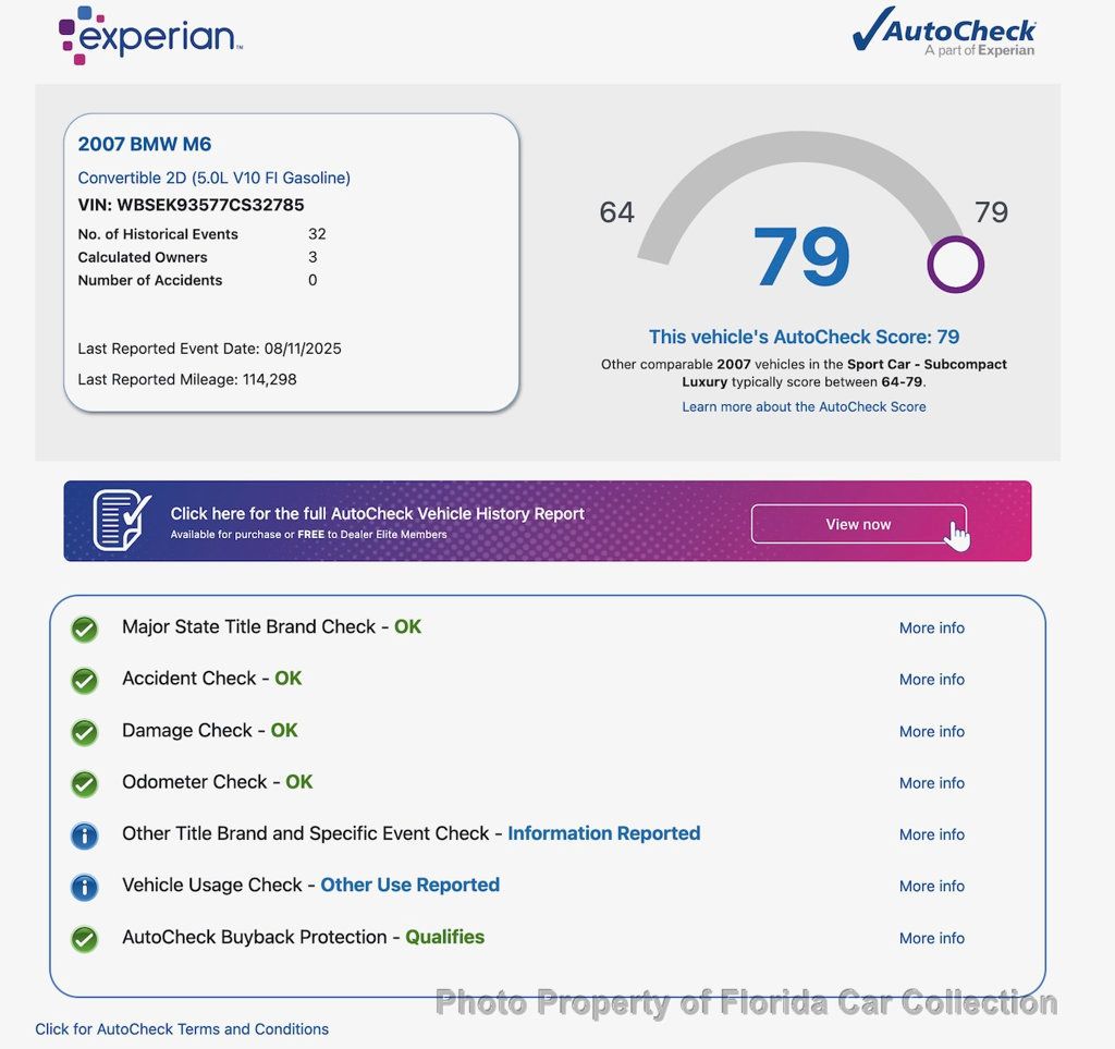 2007 BMW M6 Convertible 5.0L V10 SMG E64 - 22898579 - 95