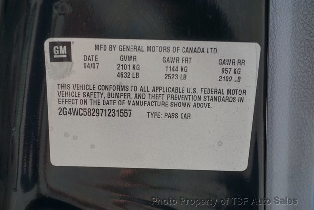 2007 Buick LaCrosse 4dr Sedan CX - 22893530 - 22