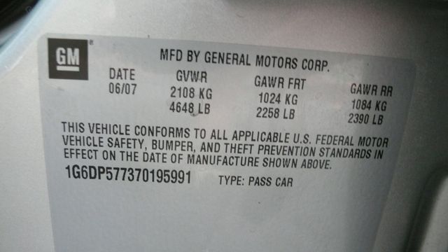 2007 Cadillac CTS 4dr Sedan 3.6L - 18059494 - 71