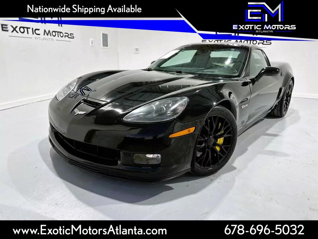 2007 Chevrolet Corvette Z06, LS7 ENGINE, MANUAL, UPGRADED INFOTAINMENT, BLACK WHEELS!!! - 22683882 - 0