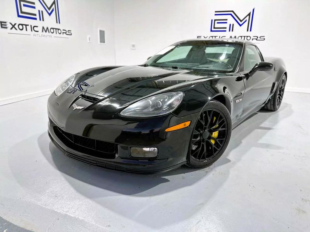 2007 Chevrolet Corvette Z06, LS7 ENGINE, MANUAL, UPGRADED INFOTAINMENT, BLACK WHEELS!!! - 22683882 - 1