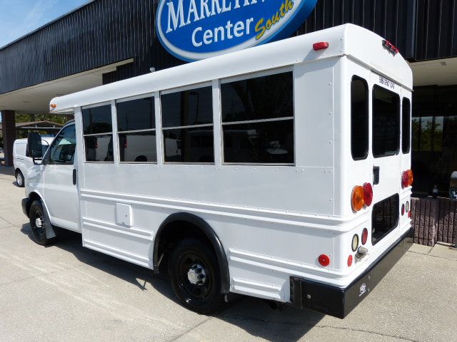 2007 Chevrolet Express Commercial Cutaway 4.8L V8 GAS*3500*SRW*139" WB C6Y*"COLLINS" 15 PASSENGER MINI BUS - 22762913 - 2