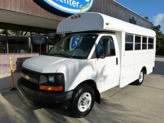 2007 Chevrolet Express Commercial Cutaway 4.8L V8 GAS*3500*SRW*139" WB*"THOMAS BUILT" 15 PASS. MINI BUS - 22929559 - 1