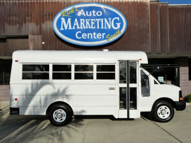 2007 Chevrolet Express Commercial Cutaway 4.8L V8 GAS*3500*SRW*139" WB*"THOMAS BUILT" 15 PASS. MINI BUS - 22929559 - 3