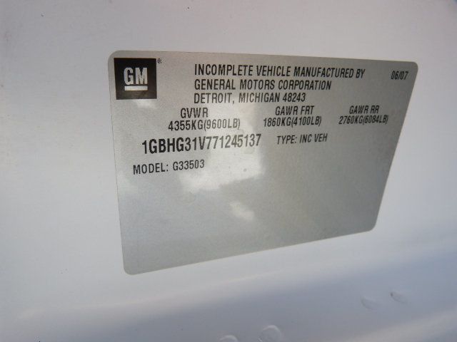 2007 Chevrolet Express Commercial Cutaway 4.8L V8 GAS*3500*SRW*139" WB*"THOMAS BUILT" 15 PASS. MINI BUS - 22929559 - 44