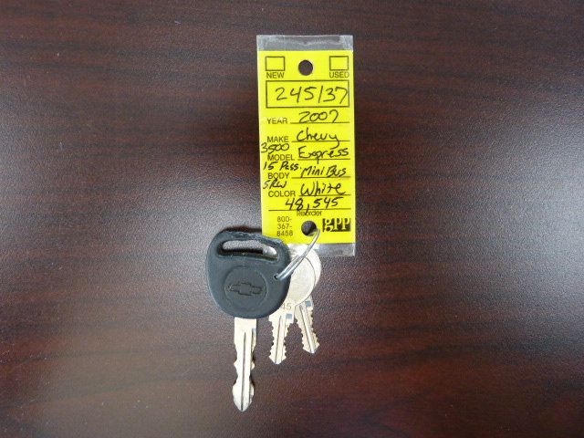 2007 Chevrolet Express Commercial Cutaway 4.8L V8 GAS*3500*SRW*139" WB*"THOMAS BUILT" 15 PASS. MINI BUS - 22929559 - 47