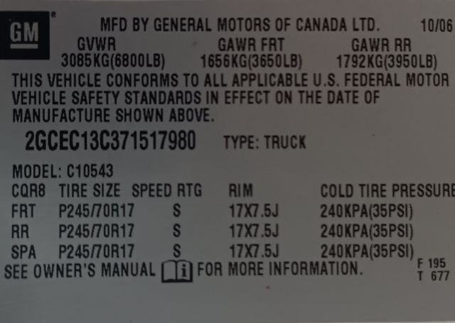 2007 Chevrolet Silverado 1500 LT1 Crew Cab 2WD - 22987163 - 4