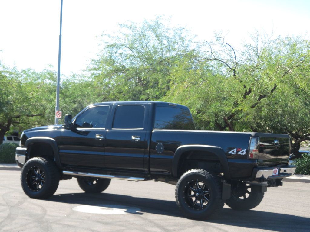 2007 Chevrolet Silverado 2500HD 4X4 CREWCAB LBZ DURAMAX DIESEL LIFTED LT SILVERADO 2500 ALLISON  - 23100482 - 4