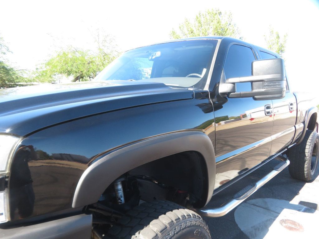 2007 Chevrolet Silverado 2500HD 4X4 CREWCAB LBZ DURAMAX DIESEL LIFTED LT SILVERADO 2500 ALLISON  - 23100482 - 7