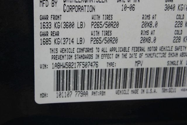 2007 Chrysler Aspen 4WD 4dr Limited - 23020064 - 10