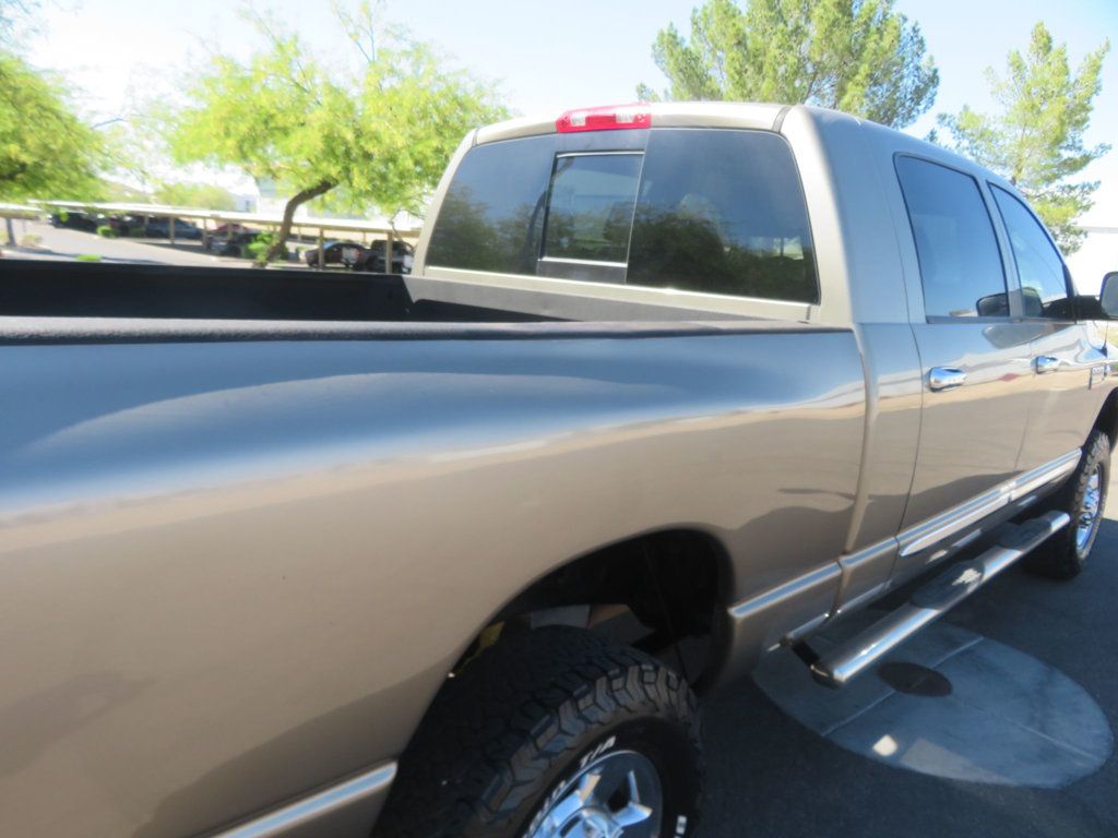 2007 Dodge Ram 2500 LARAMIE MEGA CAB CUMMINS DIESEL 4X4 LEATHER AZ 4X4 LOW MILES  - 23005265 - 9