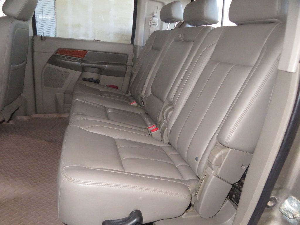 2007 Dodge Ram 2500 LARAMIE MEGA CAB CUMMINS DIESEL 4X4 LEATHER AZ 4X4 LOW MILES  - 23005265 - 27