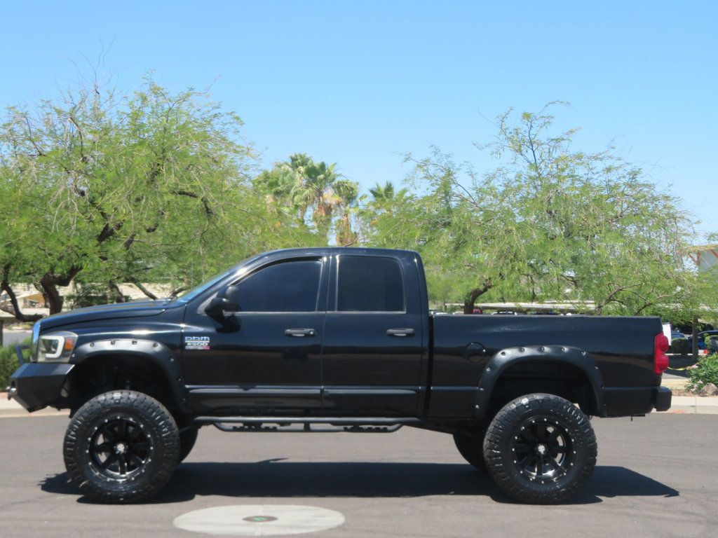2007 Dodge Ram 2500 LIFTED LOW MILE 6SPEED MANUAL TRANNY G56 CUMMINS DIESEL SLT 4X4  - 23081925 - 1