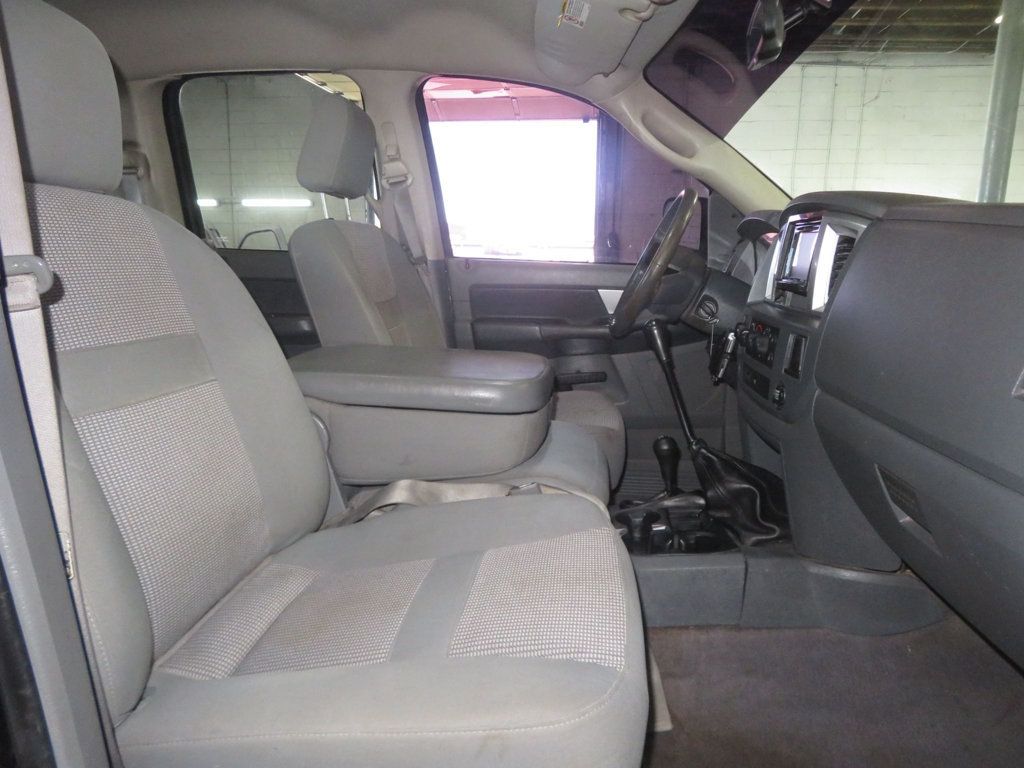 2007 Dodge Ram 2500 LIFTED LOW MILE 6SPEED MANUAL TRANNY G56 CUMMINS DIESEL SLT 4X4  - 23081925 - 36