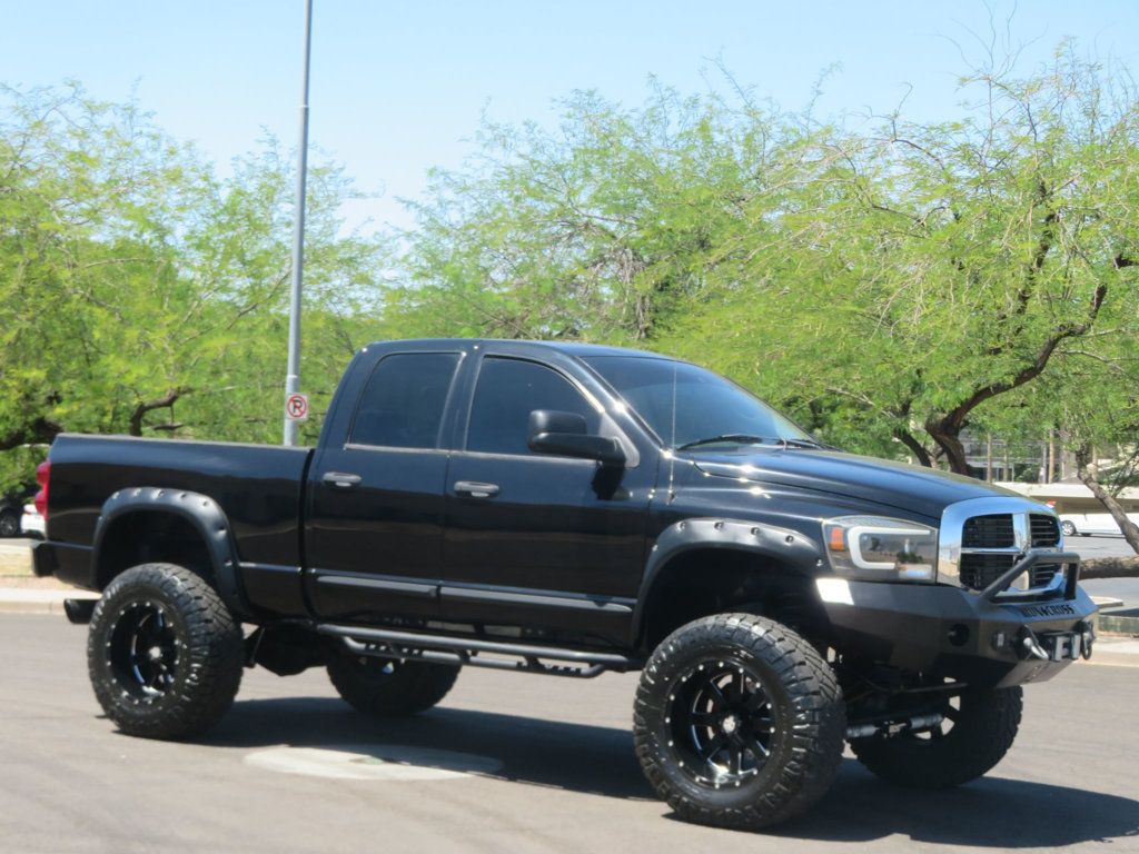 2007 Dodge Ram 2500 LIFTED LOW MILE 6SPEED MANUAL TRANNY G56 CUMMINS DIESEL SLT 4X4  - 23081925 - 3