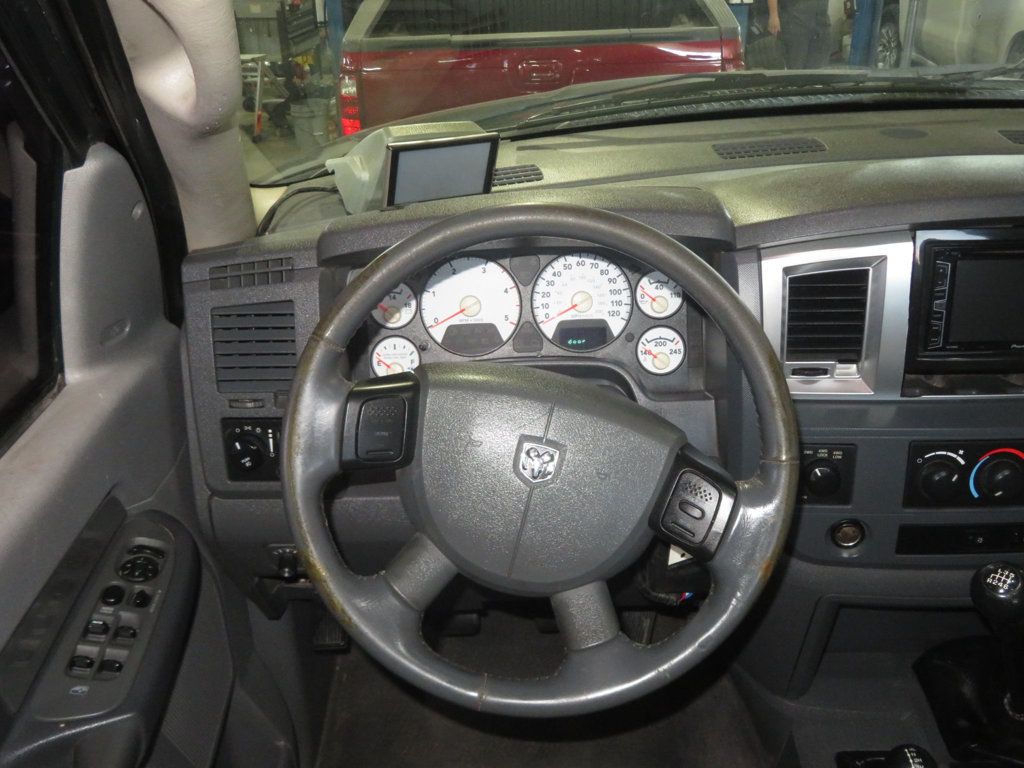 2007 Dodge Ram 2500 LIFTED LOW MILE 6SPEED MANUAL TRANNY G56 CUMMINS DIESEL SLT 4X4  - 23081925 - 39