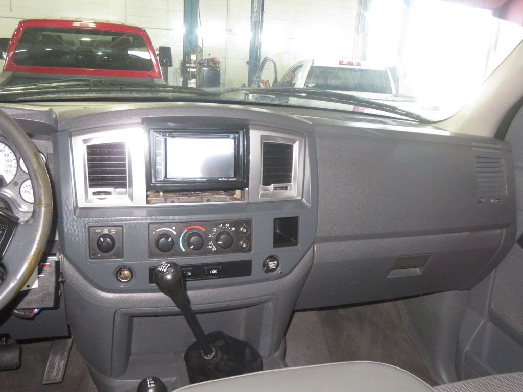 2007 Dodge Ram 2500 LIFTED LOW MILE 6SPEED MANUAL TRANNY G56 CUMMINS DIESEL SLT 4X4  - 23081925 - 40