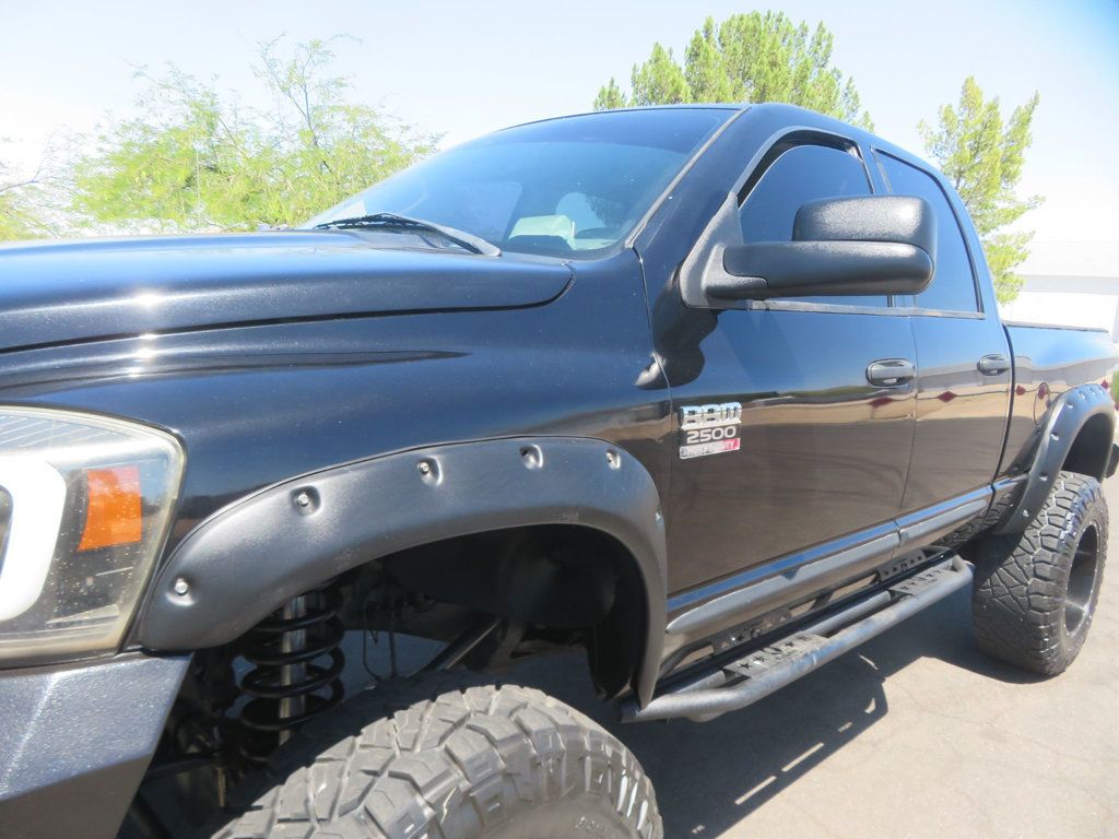 2007 Dodge Ram 2500 LIFTED LOW MILE 6SPEED MANUAL TRANNY G56 CUMMINS DIESEL SLT 4X4  - 23081925 - 7