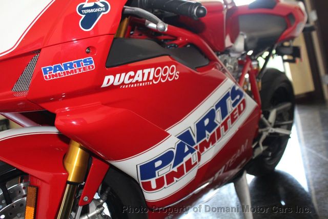 2007 DUCATI 999 OWN $241, LIMITED EDITION  999s PARTS UNLIMITED STOCK SUPERBIKE  - 20990365 - 21