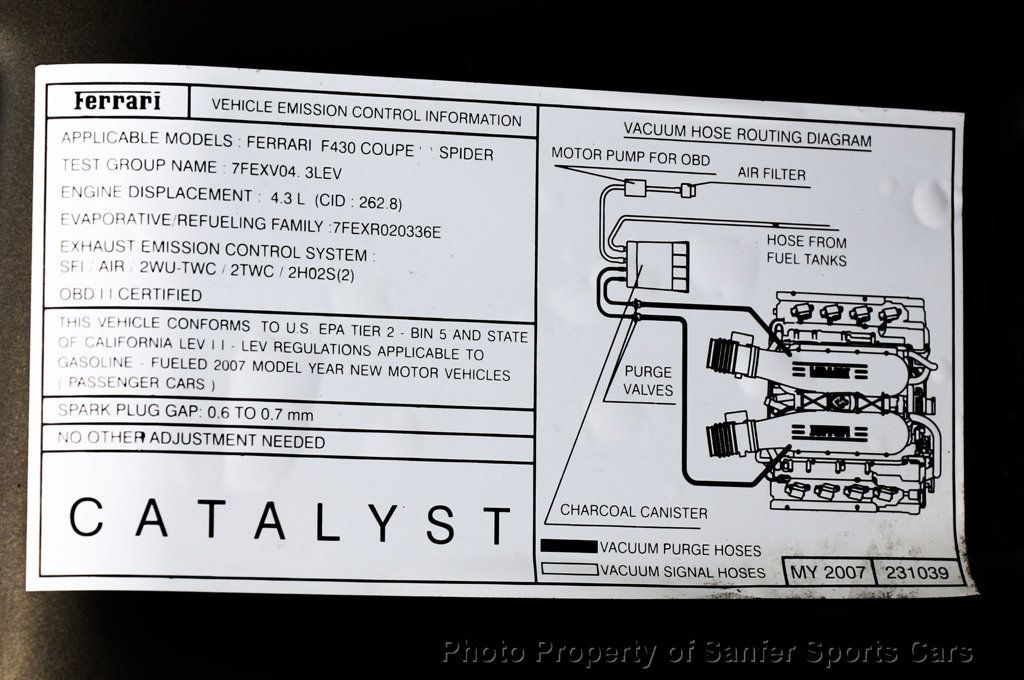 2007 Ferrari 430 2dr Convertible Spider - 22893799 - 37