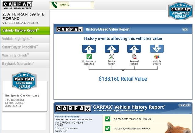 2007 Ferrari 599 GTB Fiorano SOLD - 19188312 - 11