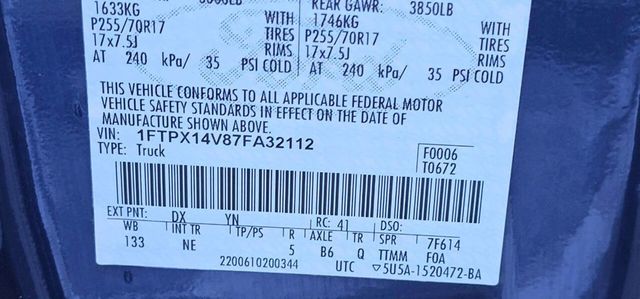 2007 Ford F-150 4WD Supercab 145" XL - 22979251 - 9