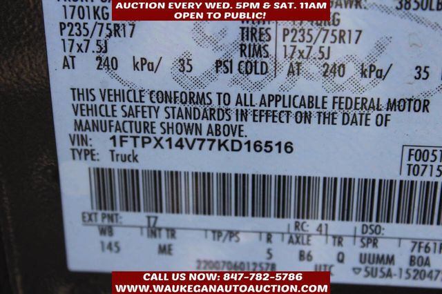 2007 Ford F-150 FX4 4dr SuperCab 4WD Styleside 5.5 ft. SB - 22921259 - 7