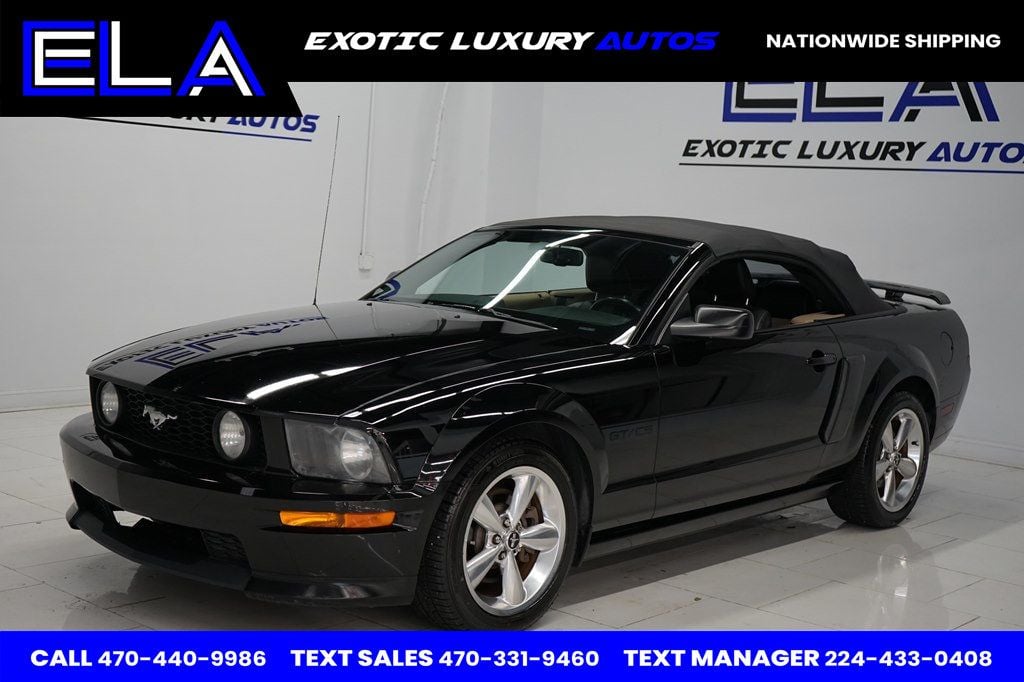 2007 Ford Mustang CALIFORNIA SPECIAL EDT! ONE OWNER SINCE NEW WOW RARE INTERIOR - 22617053 - 0