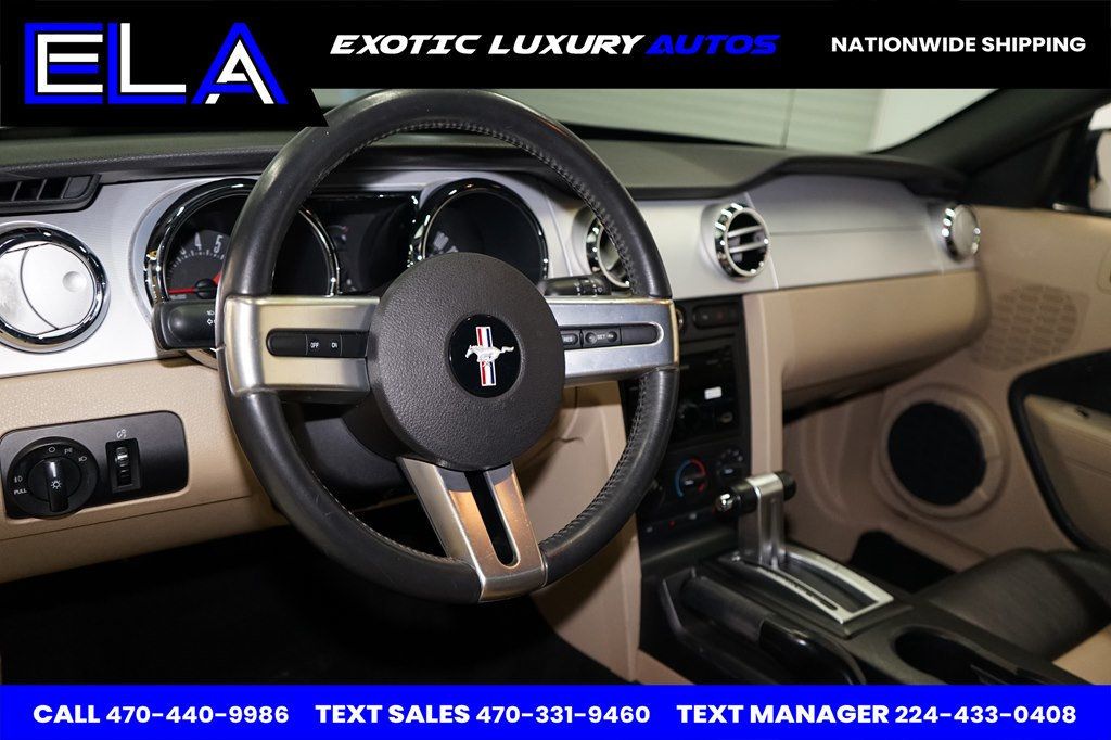 2007 Ford Mustang CALIFORNIA SPECIAL EDT! ONE OWNER SINCE NEW WOW RARE INTERIOR - 22617053 - 24