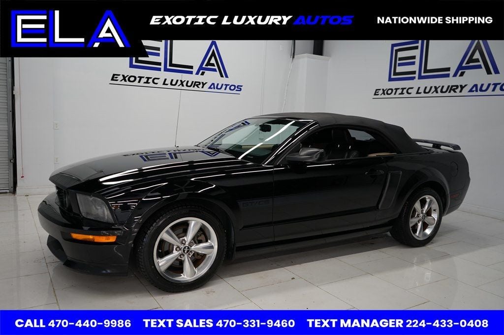 2007 Ford Mustang CALIFORNIA SPECIAL EDT! ONE OWNER SINCE NEW WOW RARE INTERIOR - 22617053 - 2