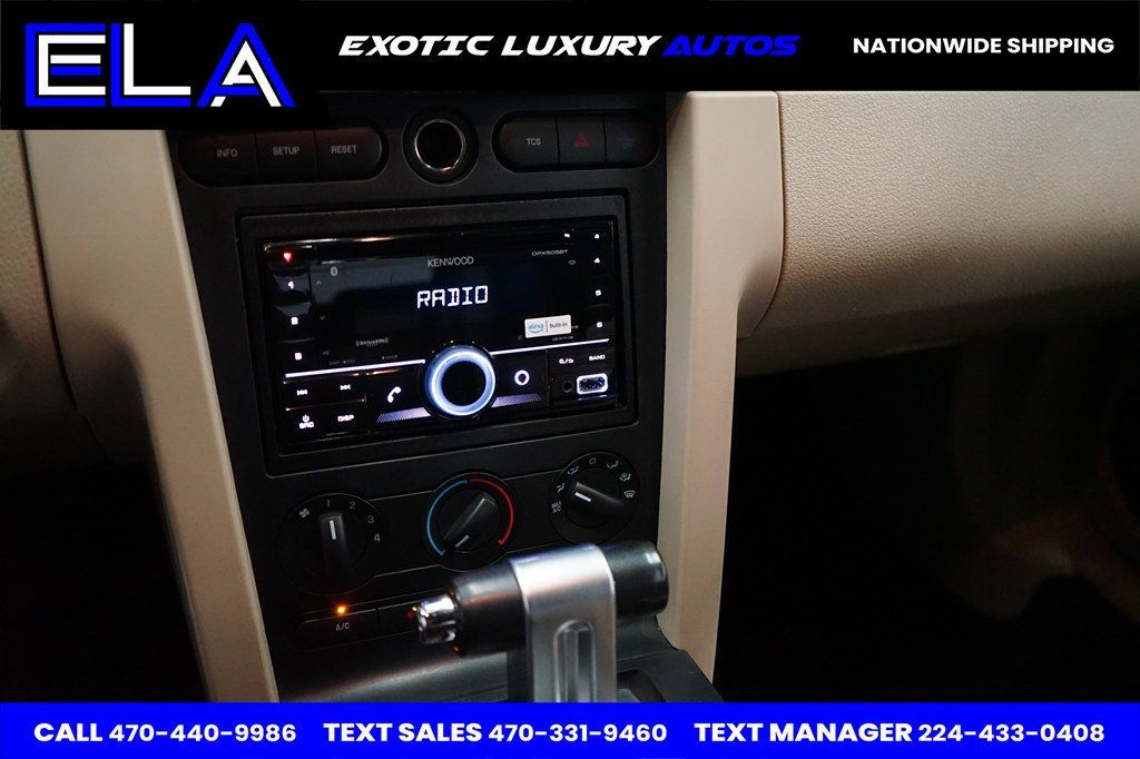 2007 Ford Mustang CALIFORNIA SPECIAL EDT! ONE OWNER SINCE NEW WOW RARE INTERIOR - 22617053 - 31