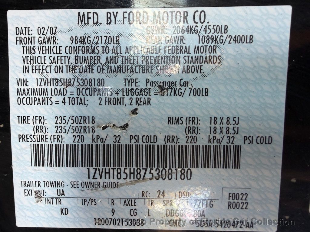 2007 Ford Mustang GT Convertible Premium - 23079189 - 78