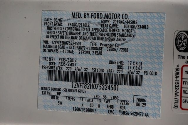 2007 Ford Mustang *Saleen Supercharged* *5-Speed Manual* *West Coast Car* - 22997492 - 16