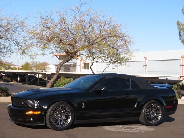 2007 Ford Mustang SVT VERY LOW MILES SHELBY GT 500 CONVERTIBLE 40K MILES  - 22771963 - 0