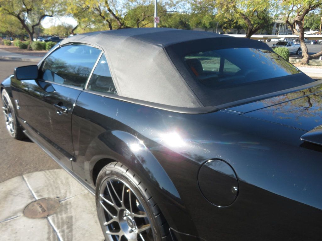 2007 Ford Mustang SVT VERY LOW MILES SHELBY GT 500 CONVERTIBLE 40K MILES  - 22771963 - 12