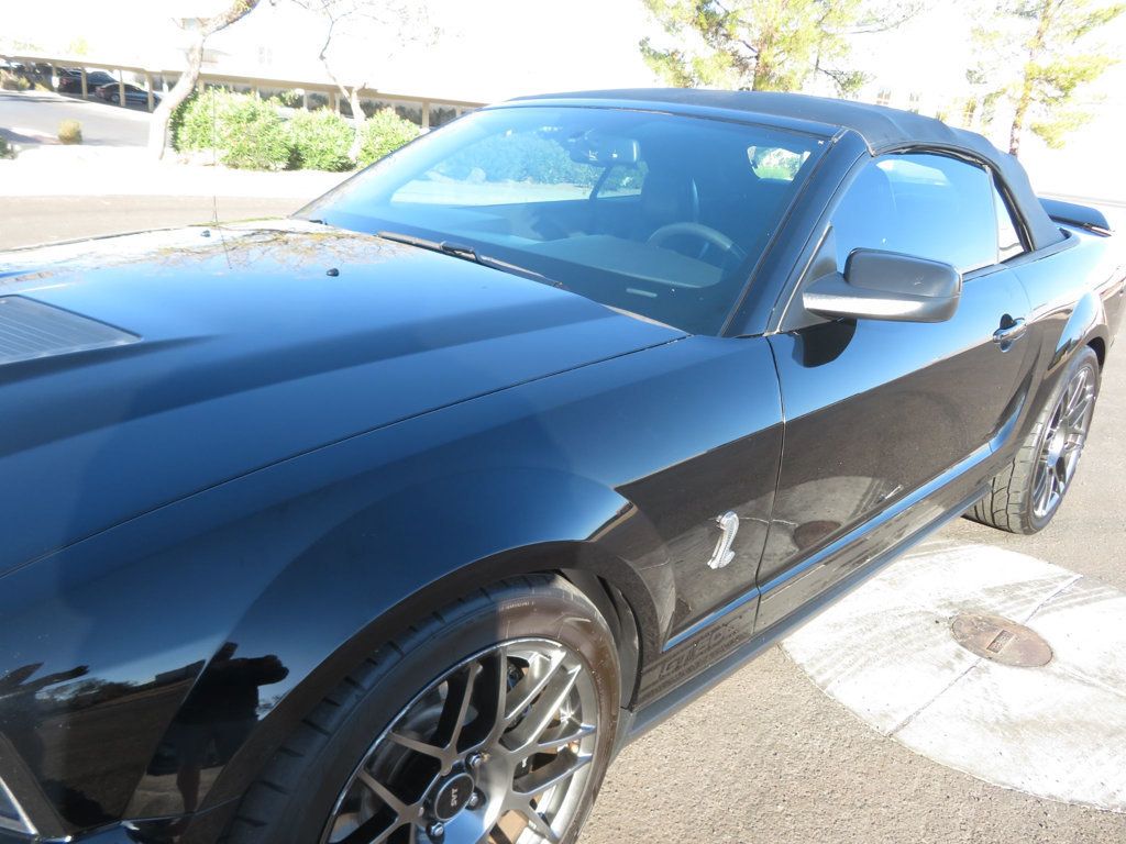 2007 Ford Mustang SVT VERY LOW MILES SHELBY GT 500 CONVERTIBLE 40K MILES  - 22771963 - 13