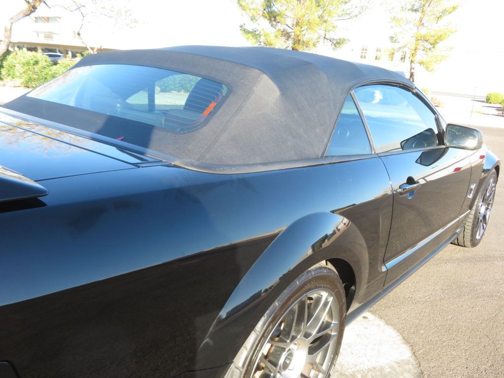 2007 Ford Mustang SVT VERY LOW MILES SHELBY GT 500 CONVERTIBLE 40K MILES  - 22771963 - 15