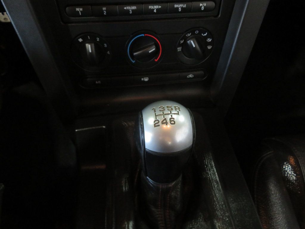 2007 Ford Mustang SVT VERY LOW MILES SHELBY GT 500 CONVERTIBLE 40K MILES  - 22771963 - 33