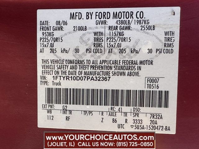 2007 Ford Ranger XLT 2dr Regular Cab SB - 22781100 - 12