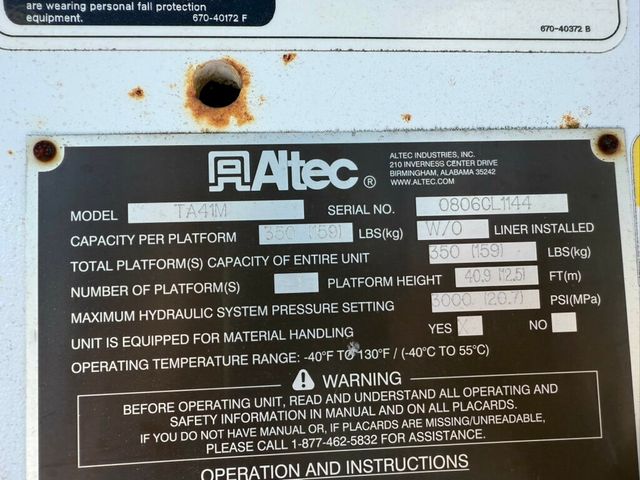 2007 Freightliner M2106 40 FOOT BUCKET BOOM TRUCK FINANCING AVAILABLE OTHERS IN STOCK - 22907072 - 35