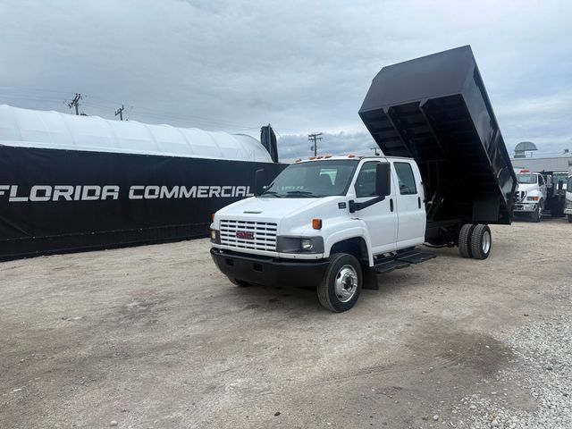 2007 GMC C5500 Crew Cab Chipper Dump Truck  - 22972579 - 0