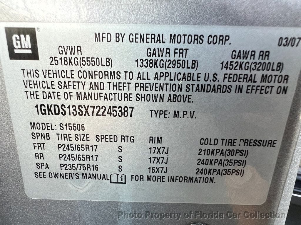 2007 GMC Envoy SLE 2WD 4.2L - 22905733 - 83