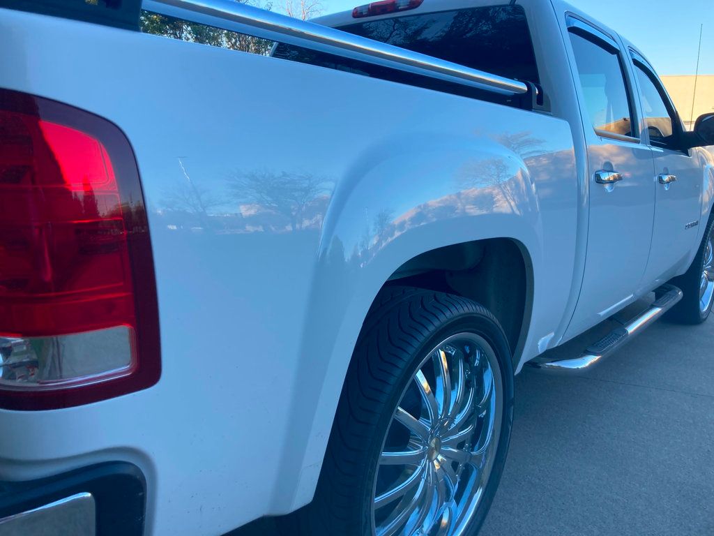 2007 GMC Sierra 1500 1 owner, 22 inch wheels, Denali grille, clean carfax  - 22636247 - 21