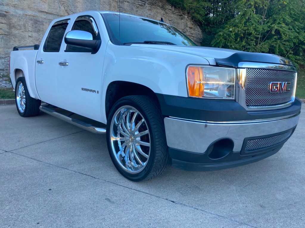 2007 GMC Sierra 1500 1 owner, 22 inch wheels, Denali grille, clean carfax  - 22636247 - 2