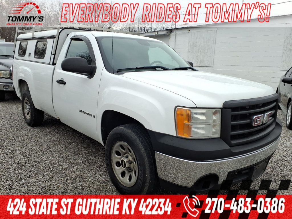 2007 GMC Sierra 1500 Work Truck Pickup 2D 8 ft - 22992647 - 0