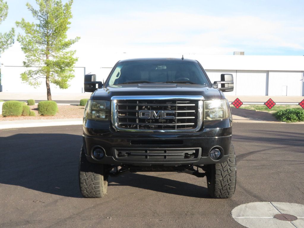 2007 GMC Sierra 2500HD LIFTED 4X4 DURAMAX DIESEL CREWCAB SLT LEATHER EXTRA CLEAN   - 22951884 - 10