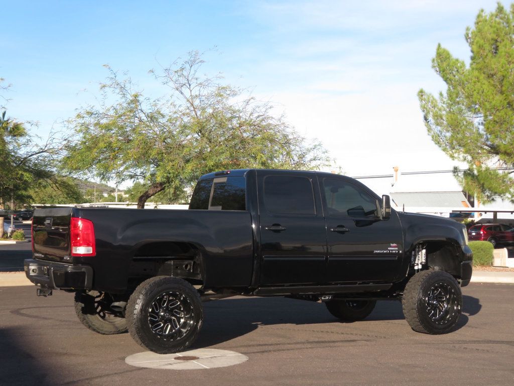 2007 GMC Sierra 2500HD LIFTED 4X4 DURAMAX DIESEL CREWCAB SLT LEATHER EXTRA CLEAN   - 22951884 - 5
